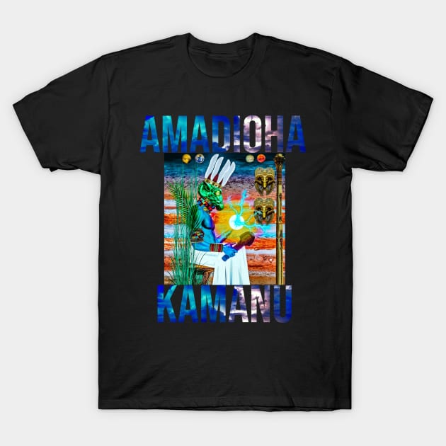 African Gods : AMADIOHA By SIRIUS UGO ART T-Shirt by uchenigbo